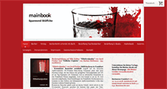 Desktop Screenshot of mainbook.de