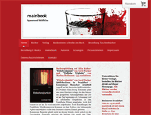 Tablet Screenshot of mainbook.de