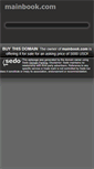 Mobile Screenshot of mainbook.com